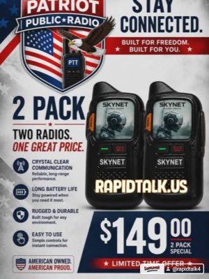 2 Pack Mini Radio